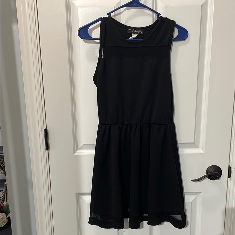 French Toast Black Casual Kids Dress
